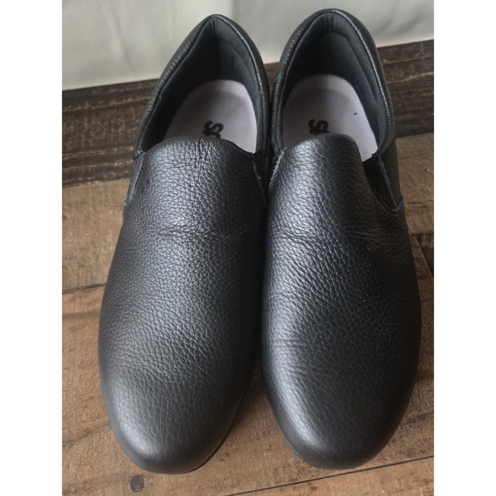 SAS Women's Patriot Slip-Resistant Black Slip On  Sz 8.5